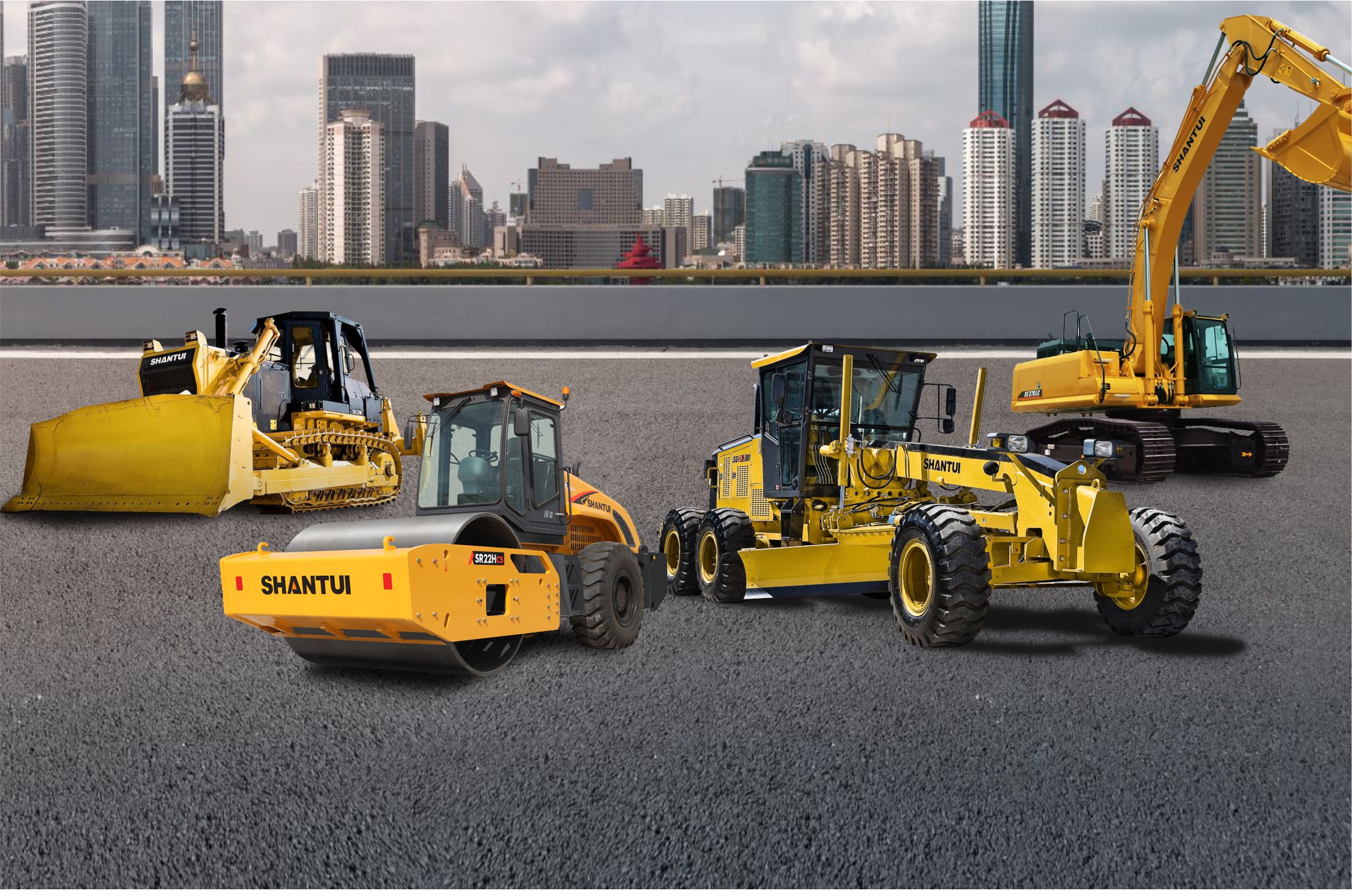 Shantui Machines header image